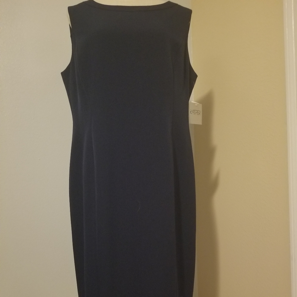 Navy Blue Shift Dress